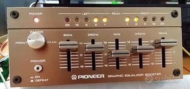 Equalizzatore grafico Pioneer con booster AD-50