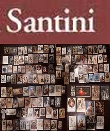 Lotto n° 132 antichi santini religiosi da collezio