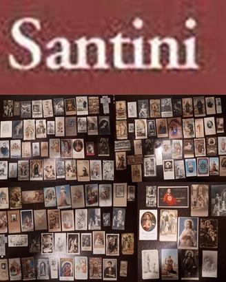Lotto n° 132 antichi santini religiosi da collezio