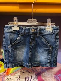 Gonna jeans bambina 7 anni