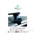 BARRE PORTATUTTO PORTAPACCHI FIAT 500X SENZA RAIL 