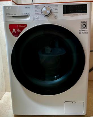 Lavatrice LG ThinQ 9 kg TurboWash, AI