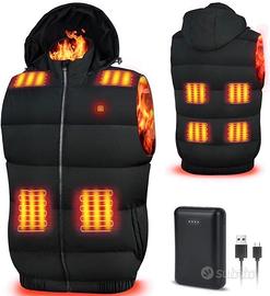 Gilet riscaldato uomo/donna nuovo imballato.