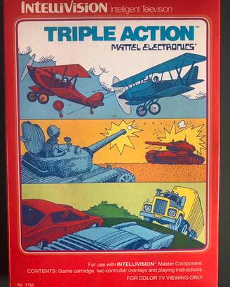 INTELLIVISION TRIPLE ACTION NUOVO