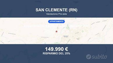Immobile in asta di 89 m² con box auto a San Cleme