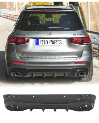 DIFFUSORE MERCEDES X247 20- LOOK GLB35 TERMINALI D