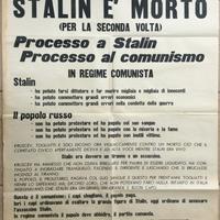 Manifesto - poster propaganda anticomunista