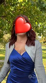 Vestito blu elegante