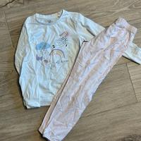 Pigiama maniche lunghe bambina