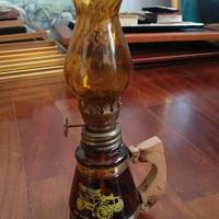 lampada a petrolio in vetro