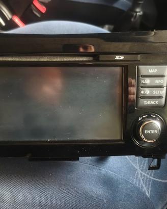 autoradio oem nissan qashqai j11