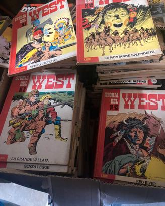 Fumetti storie del west
