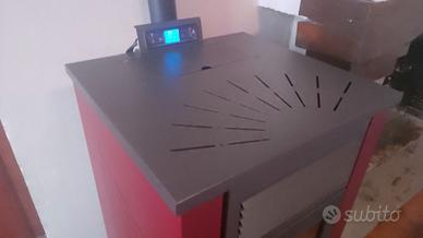 Stufa pellet 14 kW 170 mq, canalizzata