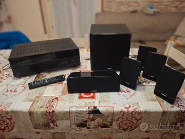 Impianto audio yamaha completo