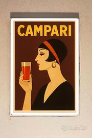 Quadro Poster Campari 