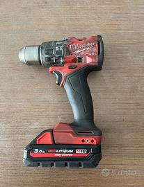 Milwaukee M18 FDD3 FUEL + batteria 3.0Ah NUOVA