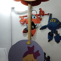 Piantana Fabula in legno bambino