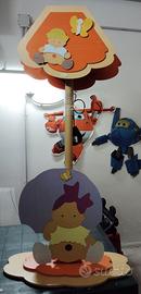 Piantana Fabula in legno bambino