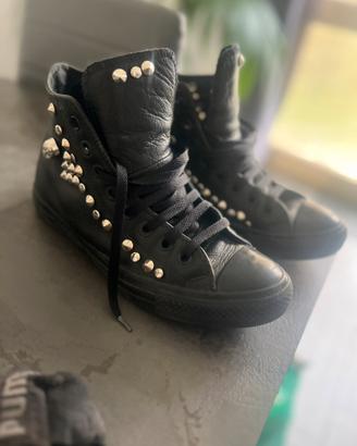 Scarpe converse fatte a mano