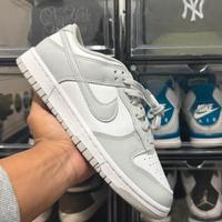 Nike Dunk Low Grigio e Bianco 42.5 Nuove Originali