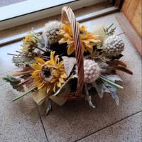 cesto fiori decorativo 