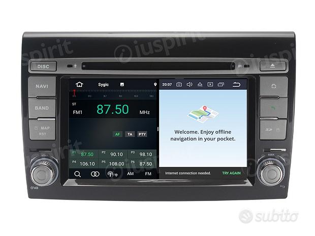 ANDROID DVD autoradio 2 DIN navigatore Fiat Bravo