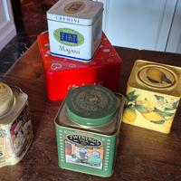 Scatole metallo vintage 