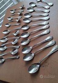 Set lotto di argenteria
