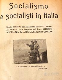 Socialismo E Socialisti In Italia - Nerbini 1919