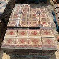 Cementine siciliane decoratice d'epoca '900 - 25