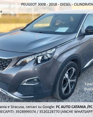 Peugeot 3008 BlueHDi 120 S&S GT LINE 2018