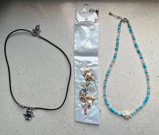 Set collane estive, marine, allegre