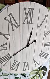 orologio da muro in legno