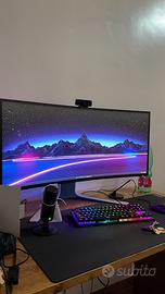 Schermo ALIENWARE 34 pollici 120hz monitor curvo