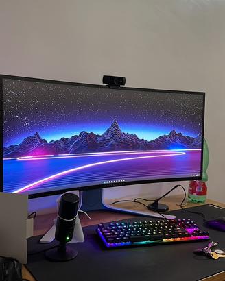 Schermo ALIENWARE 34 pollici 120hz monitor curvo