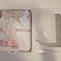 tutina neonata in ciniglia 3/6 mesi