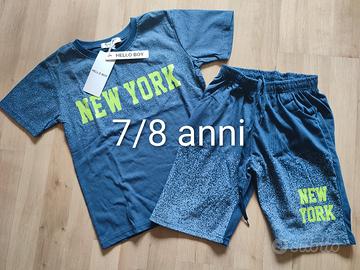 Completo bambino New York Hello Boy nuovo 