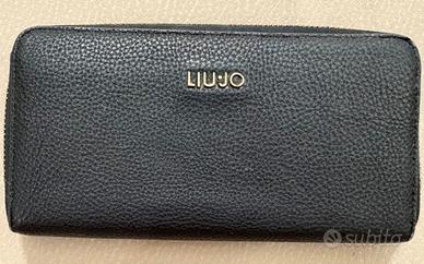 Portafoglio Nero Liu Jo in Pelle