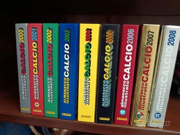 Collezione Almanacco calciatori Panini 2000/2008