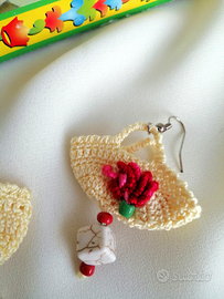 Orecchini pendenti Crochet Bijoux Donna Accessori