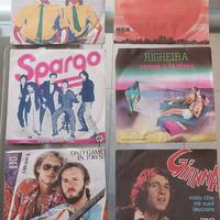 stock vinili 45 giri vintage 