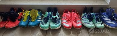 Scarpe chiodate per atletica leggera
