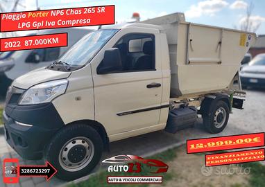 Piaggio Porter NP6 Chas 265 SR LPG Gpl Iva Compres