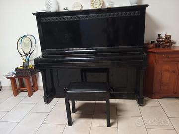 pianoforte con ghiera in ghisa da sistemare 