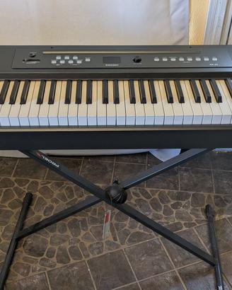 Pianoforte digitale Ringway RP-25 con supporto