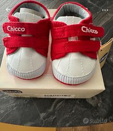 Scarpine Chicco neonato taglia 17 - nuove