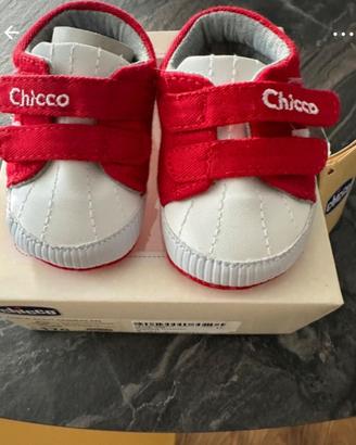 Scarpine Chicco neonato taglia 17 - nuove