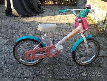 bicicletta Barbie da bambina 14'