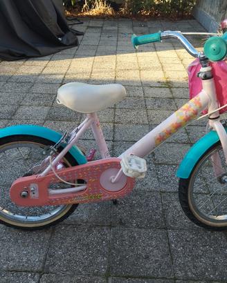 bicicletta Barbie da bambina 14'
