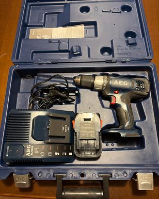 Trapano avvitatore 18v no batteria